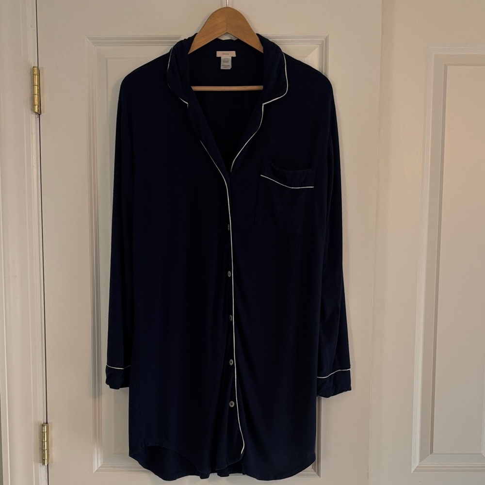 Eberjay Gisele Sleepshirt Navy Medium